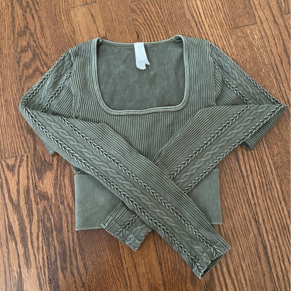 aerie Tops - OFFLINE by Aerie Seamless square neck tee